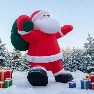 360 Inflatable Custom Design Giant Light Waterproof Durable Inflate Reusable Christmas Advertising Inflatable for Xmas Decor