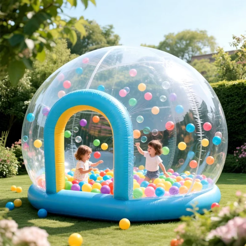 Maison bulle PVC gonflable personnalisée 360, tentes extérieures, décoration d'événements, publicités gonflables