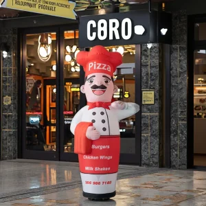 Danzatore Gonfiabile Gigante da Esterno con Braccia Che Vanno Su e Giù, Danzatore d'Aria Gonfiabile Personalizzato, Uomo Gonfiabile per Decorazioni di Eventi