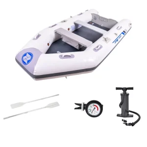 37415 Inflatable Portable Dinghy Laminated PVC with Drop Stitch Floor with Pump and Paddle