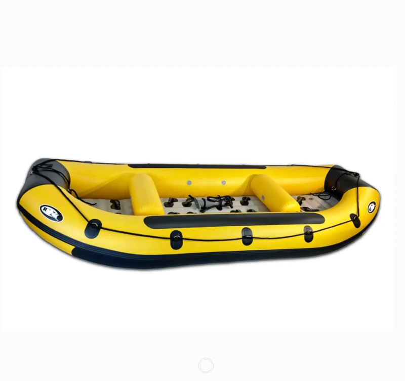 380Cm Self Bailing PVC Hypalon Inflatable River Whitewater Rafting Boat Outdoor Activity Drifting