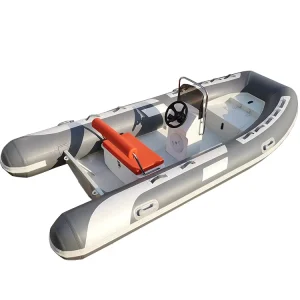 inflatable Orca Hypalon PVC inflatable yacht with aluminum Hypalon hull, 390 aluminum Hypalon kayak with outboard engine