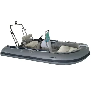 Factory price fiberglass/aluminum rib boat ribs 390 PVC or Hypalon air tubes rescue inflatable boat for sea