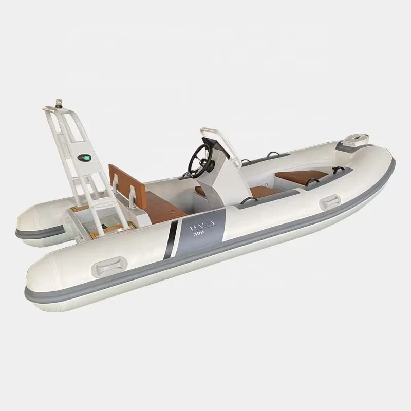 390 cm Deep v Aluminum Rigid Hull Inflatable Rib Boat