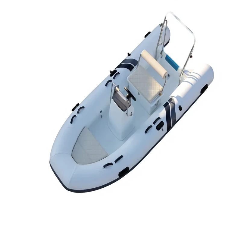 Kapal Rigid Inflatable Cruiser Kabin Sport 390cm dengan Motor Luar