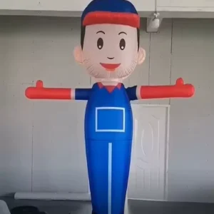 3D Cartoon Air Dancer Waving Hand Dancer Tube Man Advertising Club Customized Sky Inflatable Air Dancer With Blower