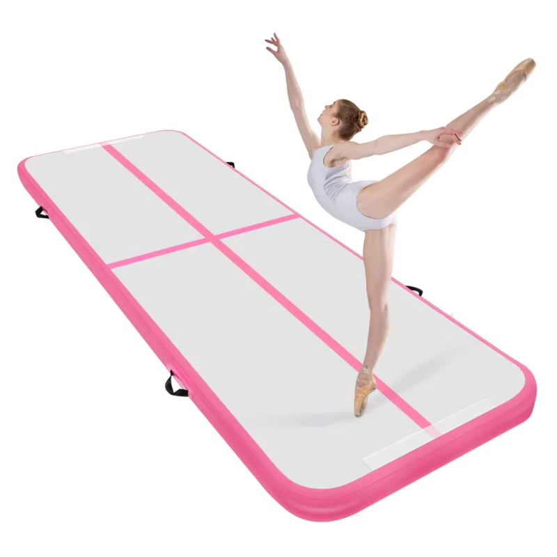 Modello 3M Pavimento Gonfiabile Personalizzato in PVC Trampolino Pista d'Atterraggio Tappetino da Ginnastica Colore Personalizzato per Ginnastica e Yoga