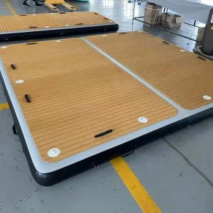 Nền tảng nổi EVA 3X3M, thuyền bơi, bến nước, thảm giải trí