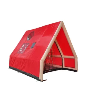 Tenda Inflatable Warna Oranye 3X4.5M untuk Penggunaan 3-4 Orang