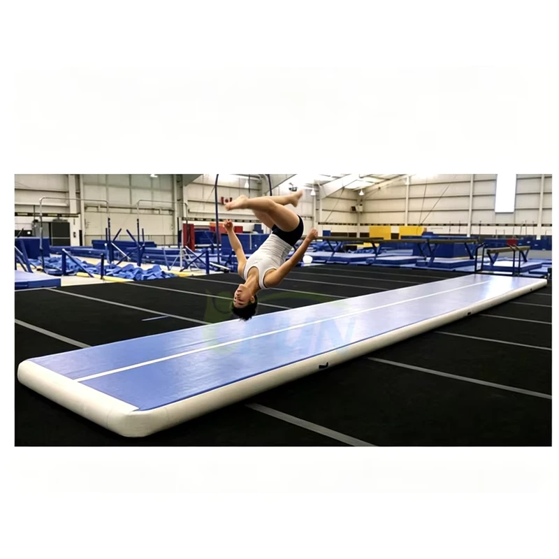 Tapete de Fitness Inflável Airtrack Tumbling de 3m 4m 5m 6m 8m 10m 12m 15m Tapete de Luta Inflável para Ginástica