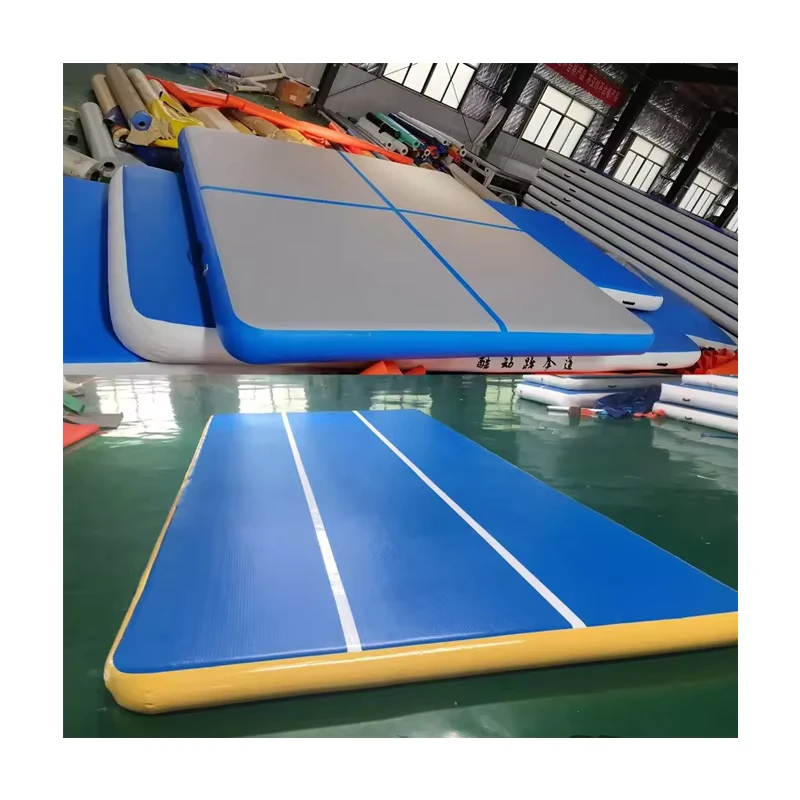 Tapis de gymnastique gonflable Airtrack de 3m, 4m, 5m, 6m, 8m, 10m, 12m, 15m