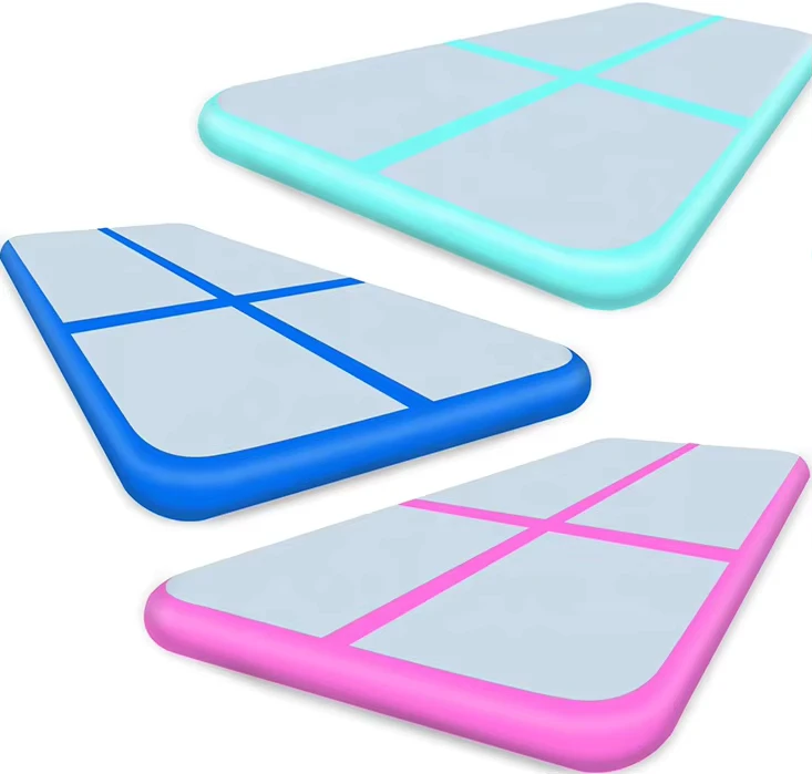 Tapete de Tumbling de Ar Personalizado de 3m 4m 5m 6m 8m 10m Mat de Ginástica Inflável