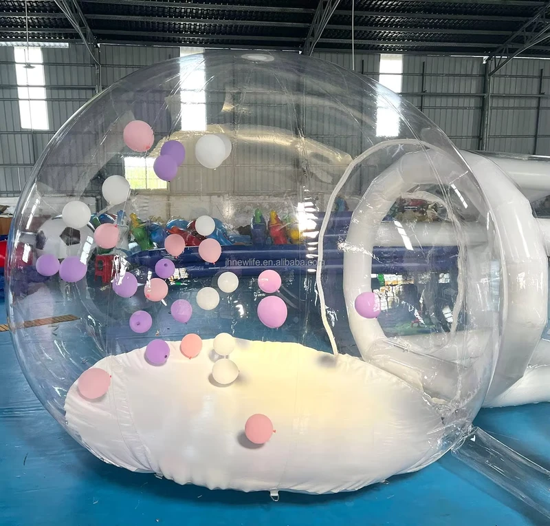 Tenda gonfiabile Bubble da 3m 4m 5m 6m PVC Globo Igloo Dome Trasparente