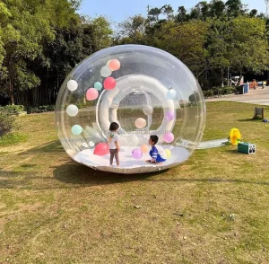 3m 4m 5m Inflatable Bubble PVC Globe Clear Transparent Igloo Dome Party Event Wedding with Blower Inflatable Bubble Tent