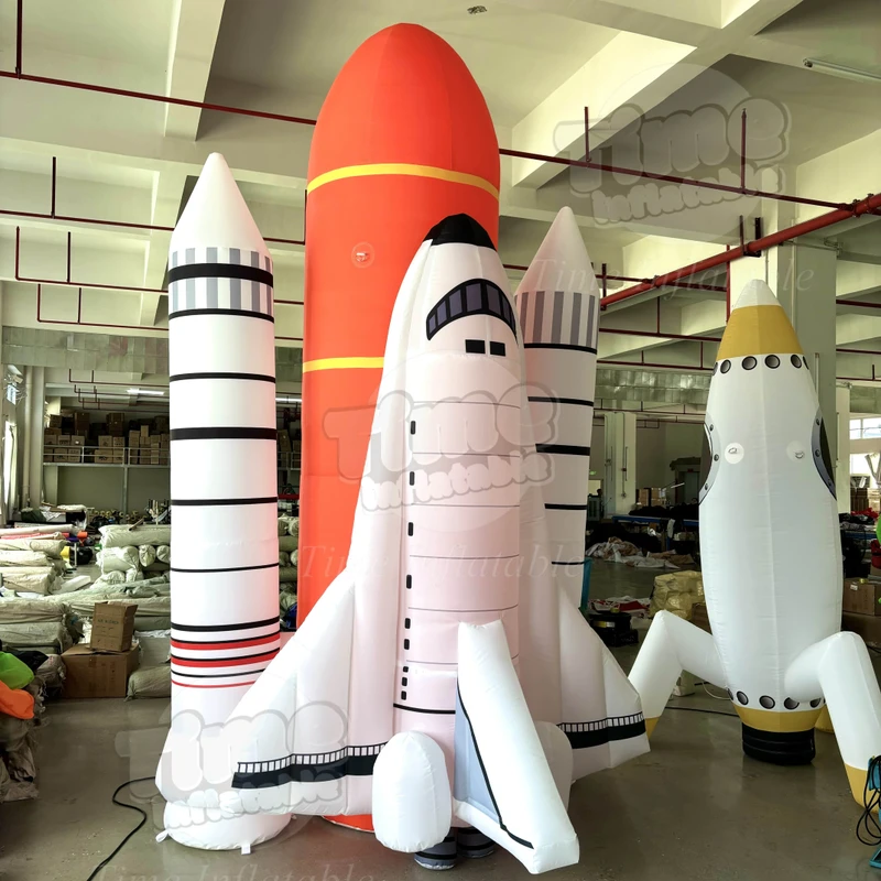 Modello di Razzo Spaziale Gonfiabile Gigante da 3m 4m