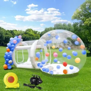 3m 4m Outdoor Playground Soft Play Equipment Commercial PVC Inflatable Dome Balloon Party Tent Bubble House