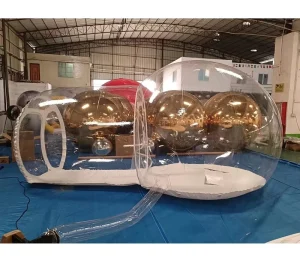 3m Diameter Outdoor Transparent PVC Igloo Dome Tent, Inflatable Bubble Room, Balloons House Tent for Event