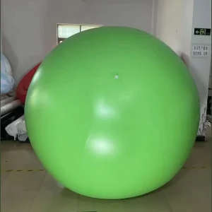 3m PVC Large Sealed Advertising Inflatable Red Balloon Giant Inflatable Colorful Helium Ball for Decoration