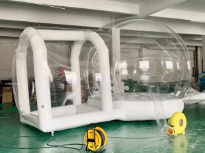 3m Starry Sky Inflatable Bubble House Trampoline Waterproof Transparent Dome Outdoor Camping Exhibition Tent
