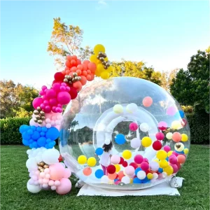 3m to 5m Outdoor Dome Tent Inflatable Bubble Tent for Kids Party Camping