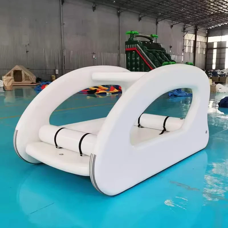 Yacht Inflatable 3x1.7m Rumah Perahu Drop Stitch untuk Liburan Laut Danau Drifting Motor Listrik OEM Kustom
