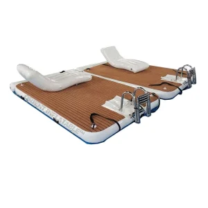 3x2 मीटर एक्वा ओशन inflatable डॉक प्लेटफार्म, inflatable स्विम प्लेटफार्म, inflatable प्लेटफार्म डॉक