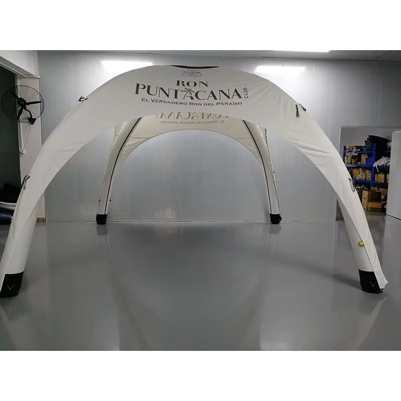 Tenda Inflável Portátil Airtight para Eventos 3x3m, Arco de Ar, Tenda em Domo para Exposição e Feira Comercial