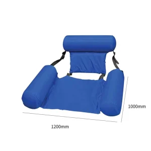 4 In 1 Lounge Water Chair PVC Hammock Float Swimming Inflatable Pool Float