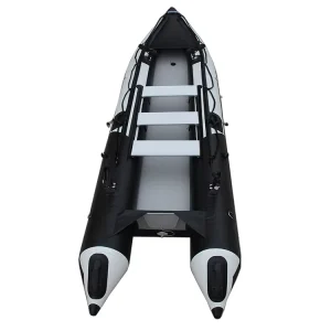 4 Person 4.2m PVC Hypalon Inflatable Kayak Padel Fishing Kayak Rowing Boats Drop Stitch Kayak for Fishing with CE