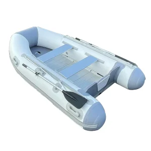 Bote inflable de goma ligero para 4 personas con motor