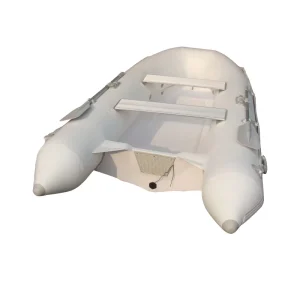 Barco Inflável RIB para 4 Pessoas com Casco em Fibra de Vidro - Barco de Pesca