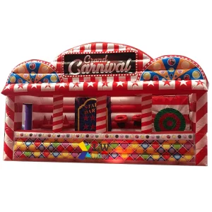 4 in 1 Inflatable Carnival Booth Carnival Games Court Inflatable Sport Interactive Toss Games for Kids