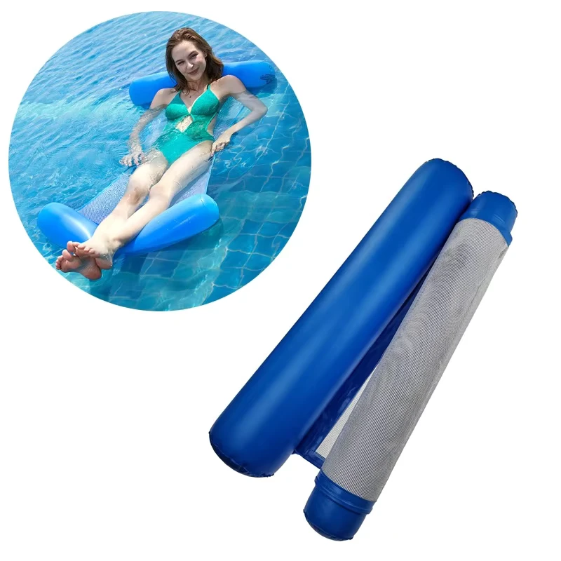 Hammock Inflatable Portabel Multifungsi 4 dalam 1 untuk Kolam Renang