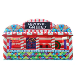 4 in 1 Outdoor Inflatable Carnival Games Durable PVC Material Inflatable Game for Event Party