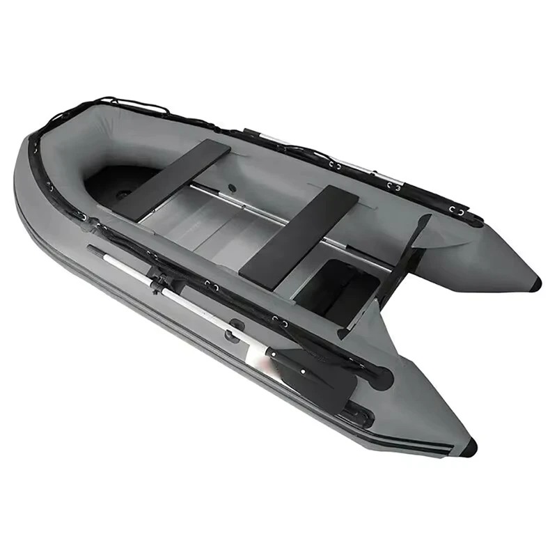 Perahu Penyelamat Tiup Rigid Hull 4.2m dengan Motor Luar