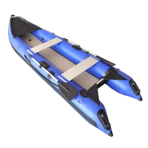 4.5m Kaboat Inflatable Kayak 450 PVC Hypalon Inflatable Boat With Airmat Floor