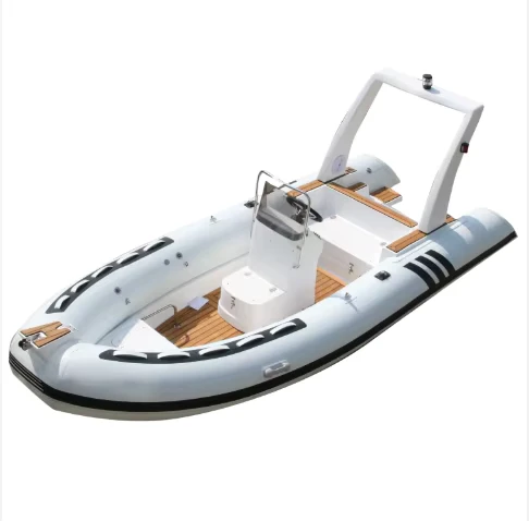4,8 m 15,7 ft ribboot, grote PVC visboot, rib OEM opblaasbare boot te koop