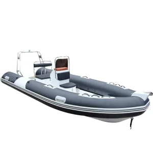 4,8 m PVC Hypalon Orca DoubleCE Zertifikat Benutzerdefinierte Farbe 4,8 m RIB Aufblasbares Boot Außenbord Schwimmendes Ruderboot