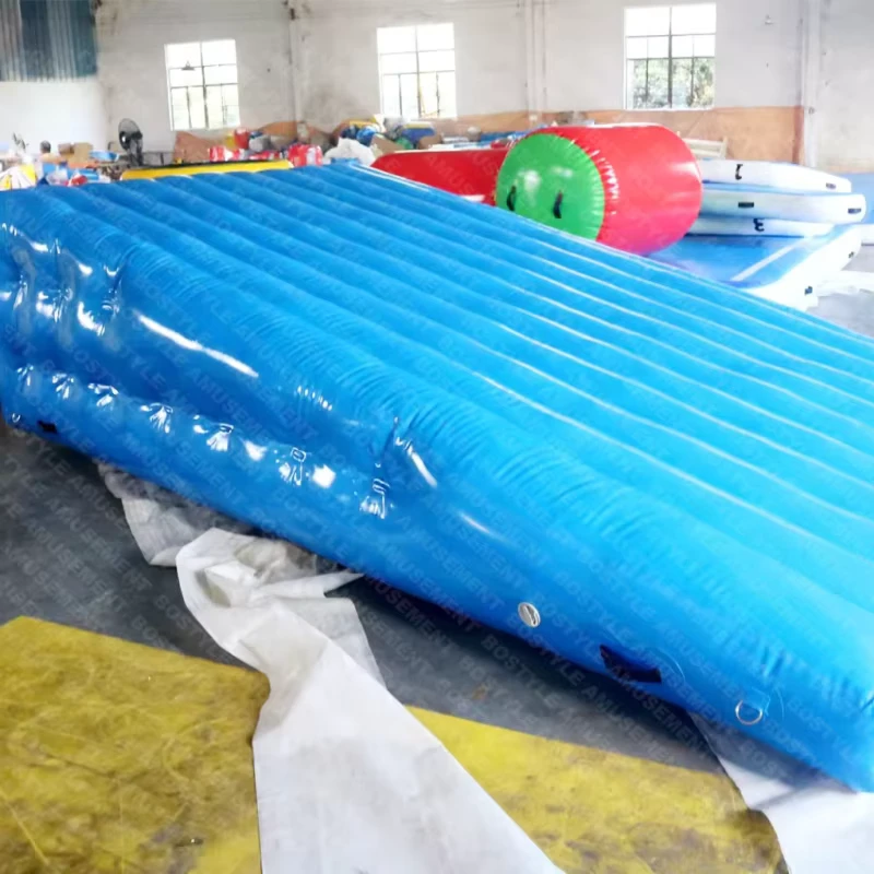40ft 길이 PVC 인플레이터블 에어 텀블 트랙 바운시 착지 매트 CE 인증 맞춤형 크기 유니섹스 휴대용 방수 체육관