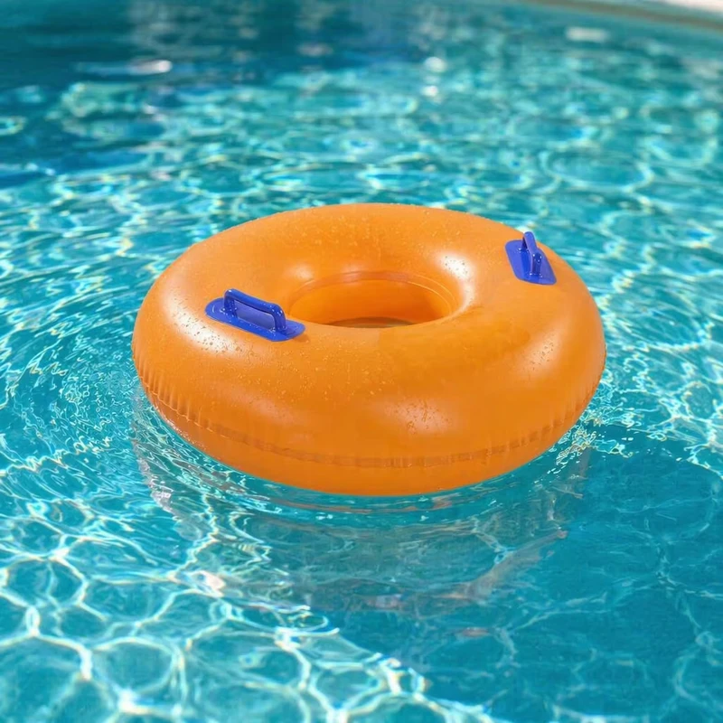 48″ Heavy Duty Floating Inflatable Eco friendly PVC Indoor Pool Floating 1 Person <100kg Capacity Custom Size River Tubes