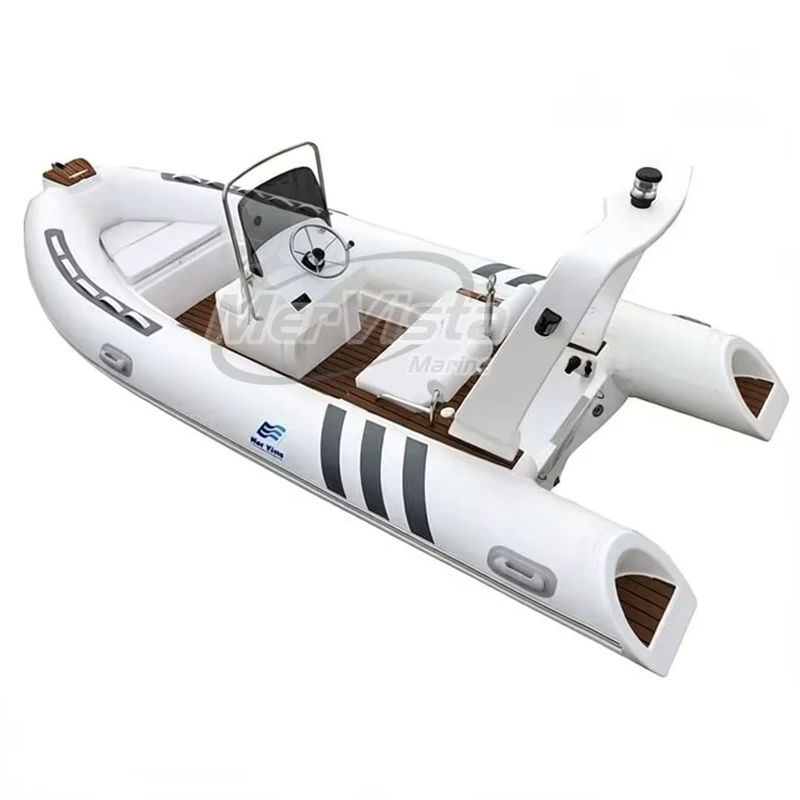 Bateau de pêche gonflable en PVC Hypalon 480, bateau gonflable en PVC