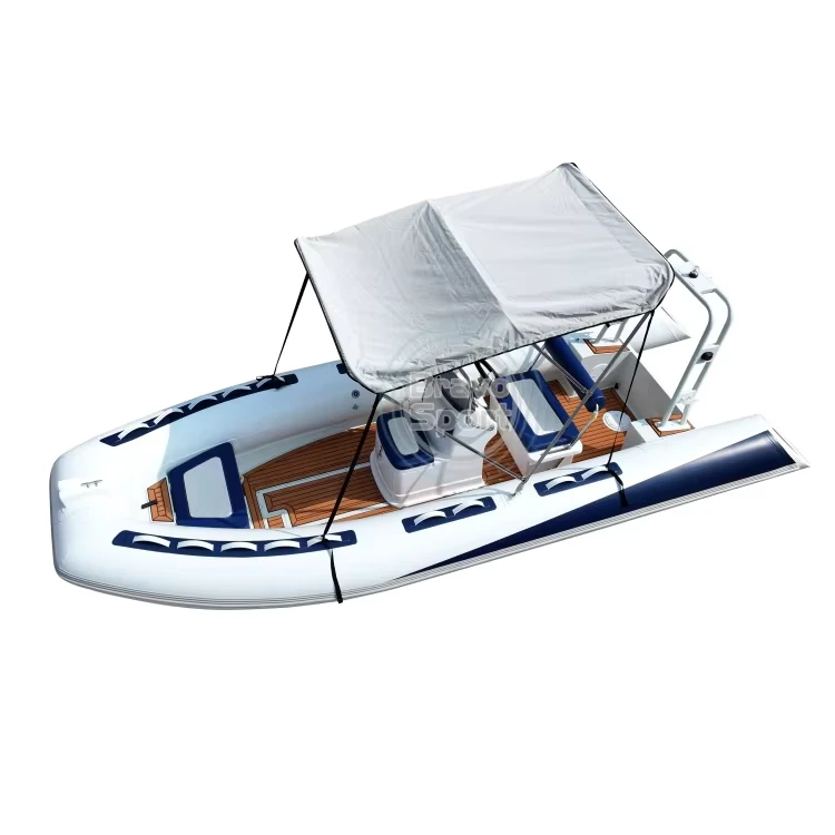 480 Бateau Fiberglass Hull Dinghy Современный дизайн Barca a Motor E 16ft Роскошный Hypalon Rib надувная лодка