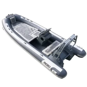 inflatable aluminum keel 480 deep-V Hypalon rigid inflatable boat