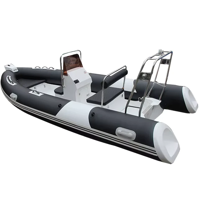 Bote Inflável Rib de Fibra de Vidro 480cm 16ft 480A e Bote Inflável em PVC para Pesca