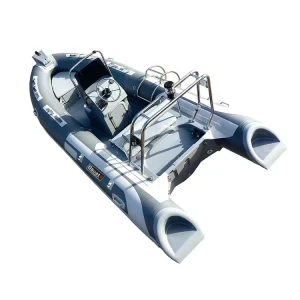 Sale of New Ribbed Kayak 480 Inflatable Fiberglass Deep-V Hull Boat