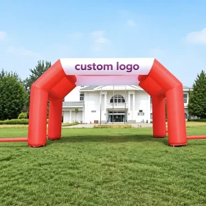 4m 5m Custom Size Waterproof Advertising Inflatable PVC Inflatable Arch for Outdoor Race Start Finish