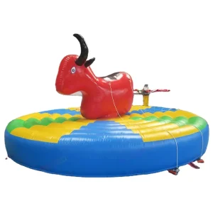 4m 5m Dia Commercial Inflatable Bull Ride Manual Rodeo Sport Game Carnival Toys