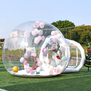 4m Mobile Transparent Inflatable Bubble Dome Tent Jumping Balloon Air House Party Inflatable Bubble House