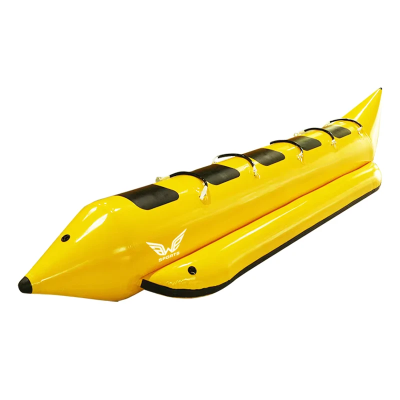 5-Personen aufblasbares PVC-Bananenboot aufblasbarer Fly Fish für 2 3 4 5 6 Personen aufblasbarer Wassertube