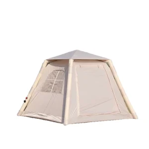 5 Square Meters Automatic Inflatable Roof Tent Four-Season Double Layer Portable Outdoor Camping with Classic Oxford Cloth